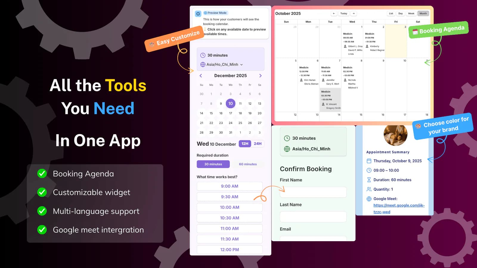 Genie Booking Appointment App